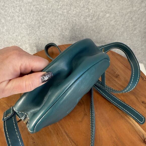 Portland Leather Small Green Circle Crossbody 💚 - Picture 6 of 9